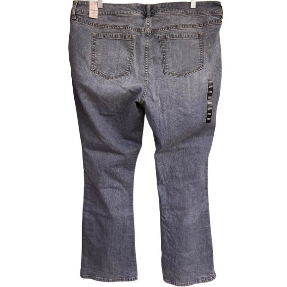 Torrid Womens Slim Boot Montecito Jeans Size 20 Medium Wash Denim Stretch Fit - Picture 2 of 15